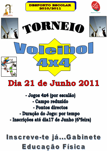 Torneio de Voleibol 4x4